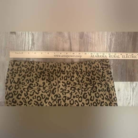 JODIFL Leopard Print Wide Leg Trousers Fall Animal Print Elastic in Back Sz M - Picture 12 of 12